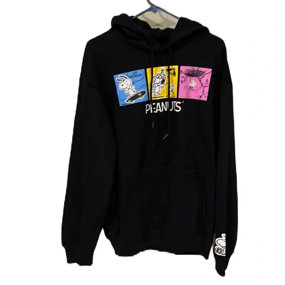 Mens discount snoopy sweatshirt
